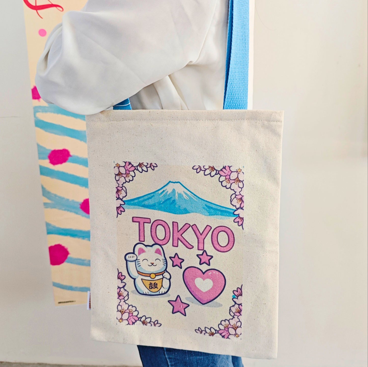 Sac Tote Bag Tokyo Japon Kawaï