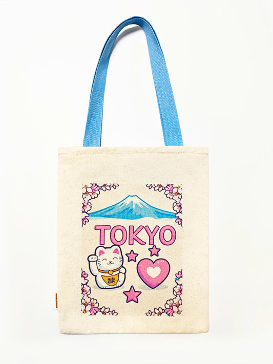 Sac Tote Bag Tokyo Japon Kawaï