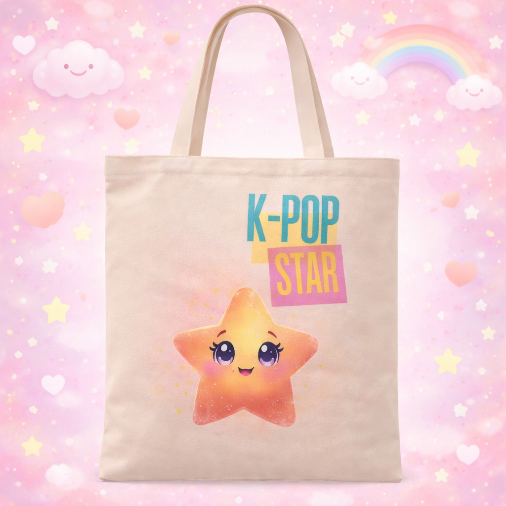 Tote Bag Premium K-Pop Star - Corée