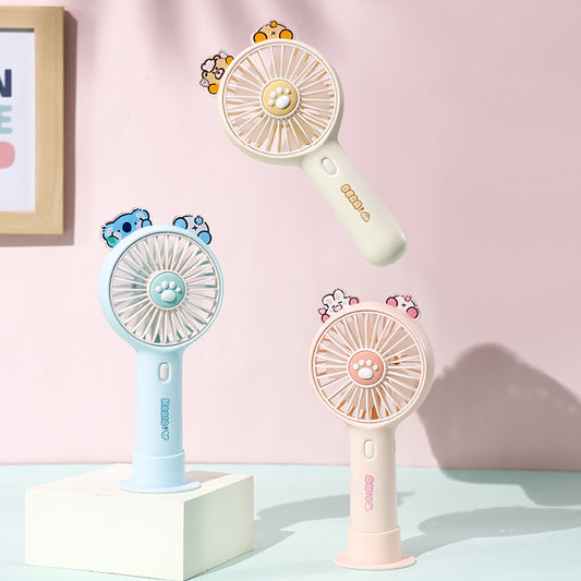 Mini ventilateur Kawaï à main ou à poser
