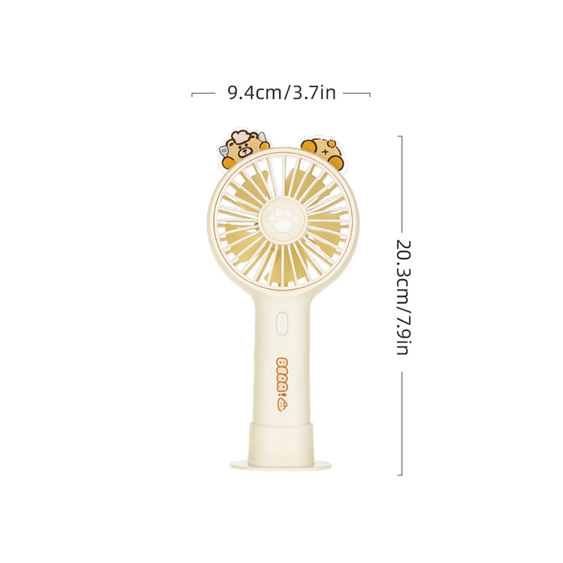 Mini ventilateur Kawaï à main ou à poser