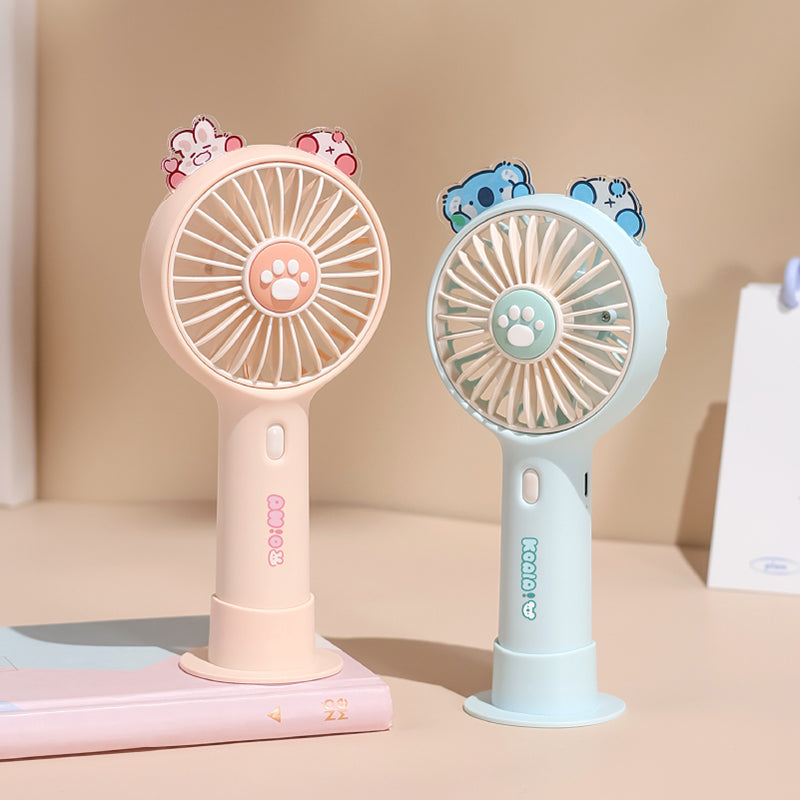 Mini ventilateur Kawaï à main ou à poser
