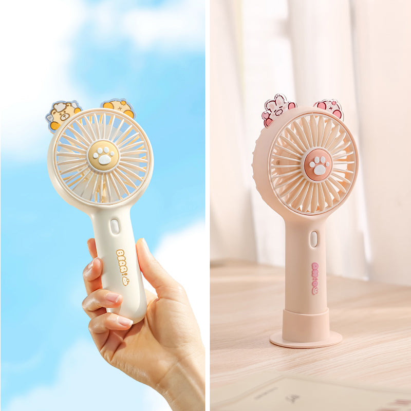 Mini ventilateur Kawaï à main ou à poser
