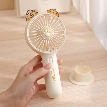 Mini ventilateur Kawaï à main ou à poser